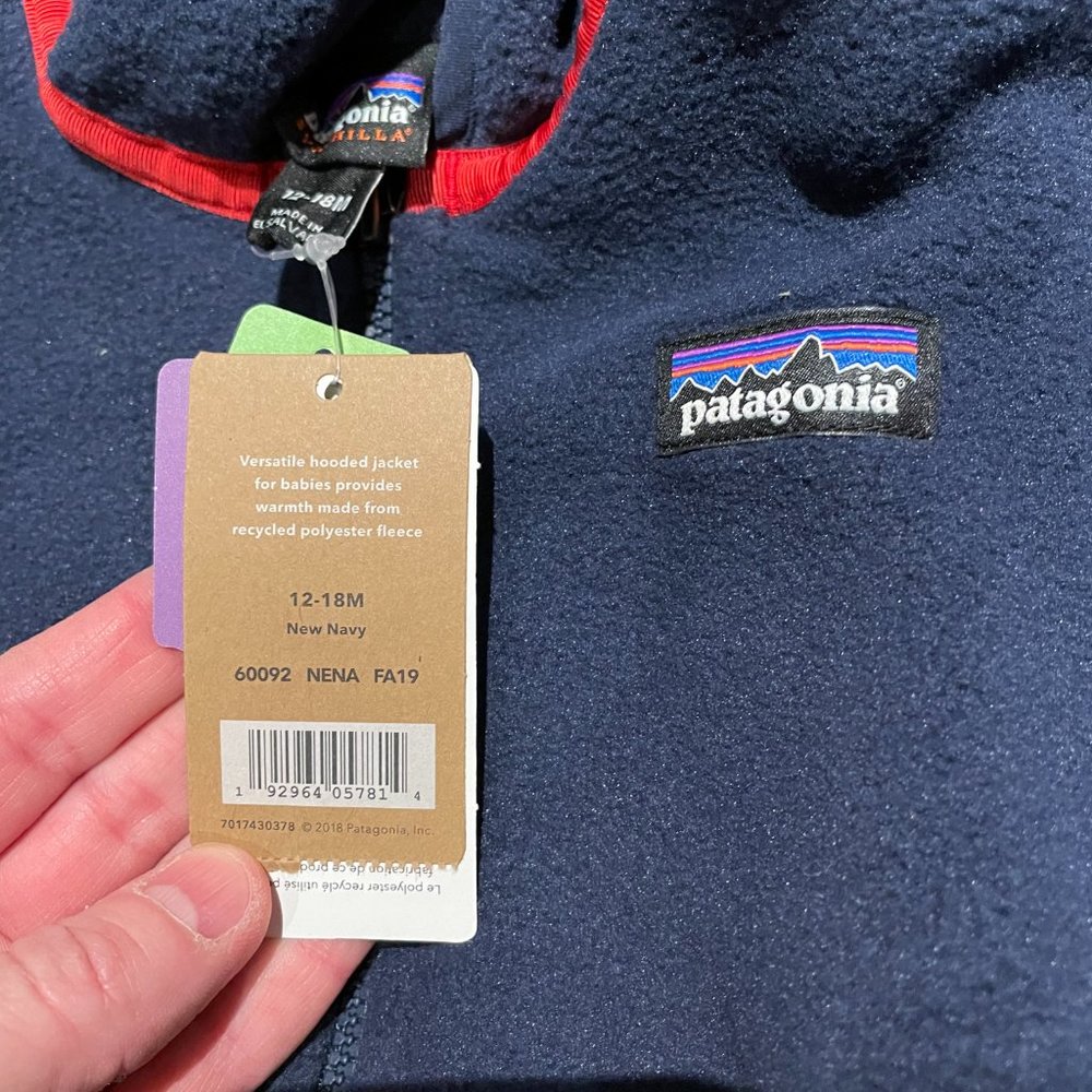 Patagonia Baby Synchilla Fleece Jacket NWT